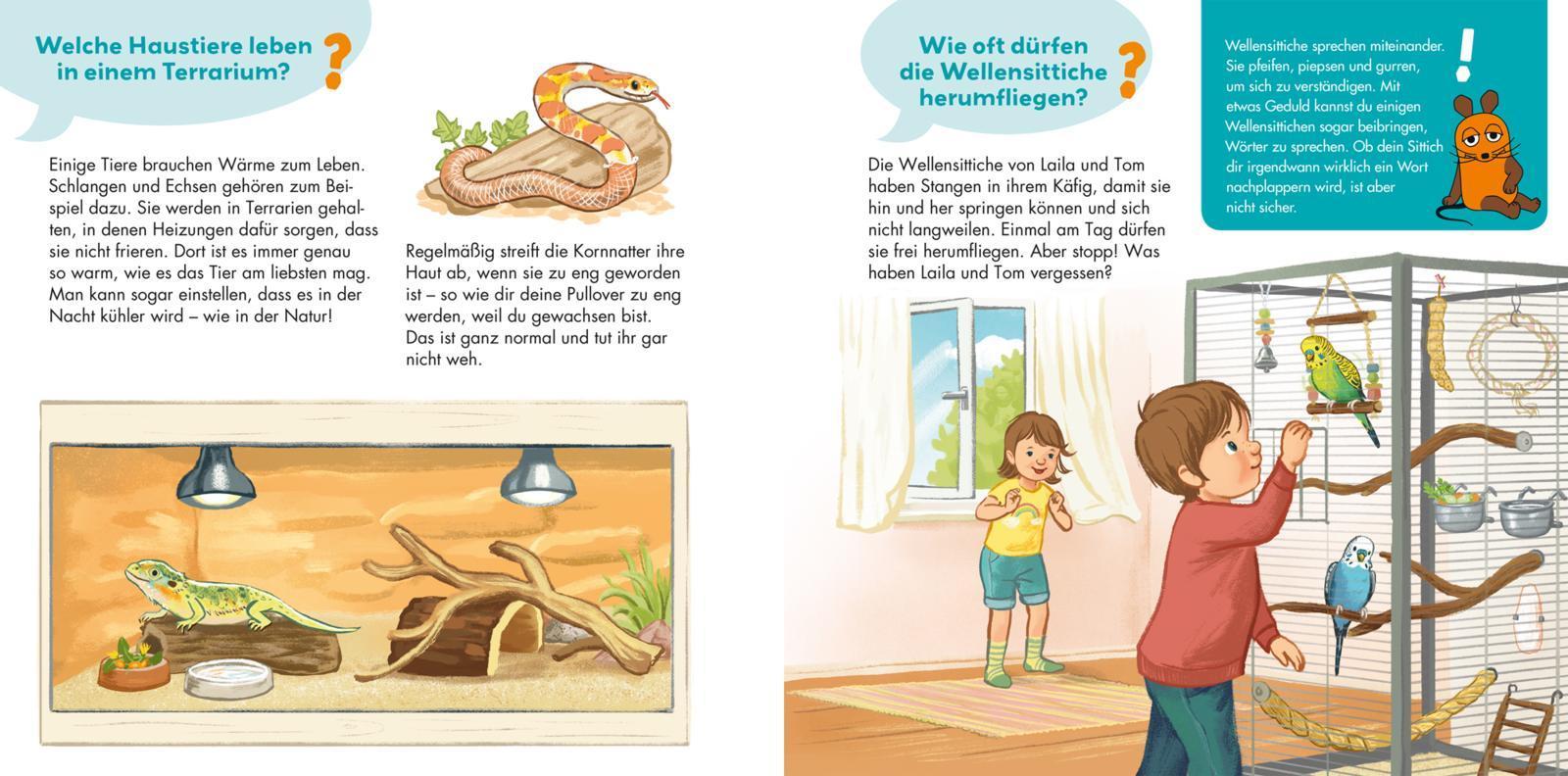 Haustiere / Frag doch mal ... die Maus! Erstes Sachwissen Bd.25