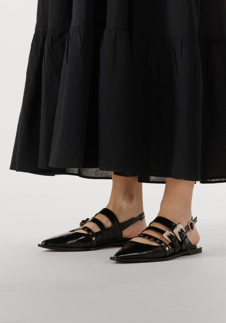 zwarte toral slingbacks madison