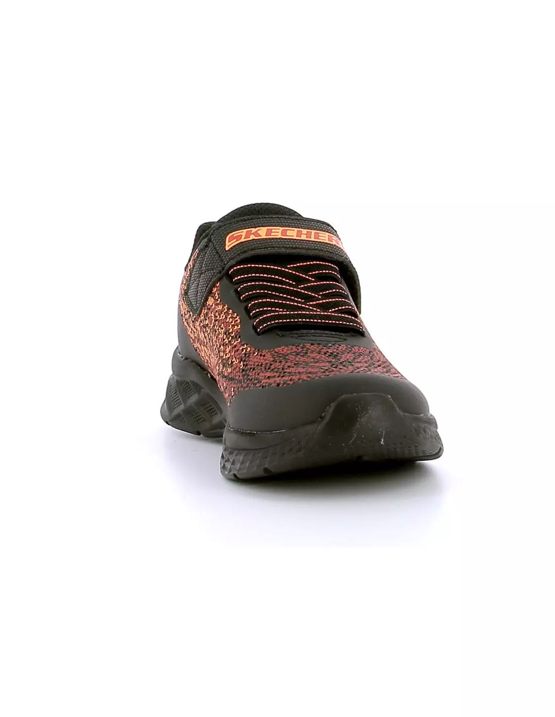 SKECHERS MICROSPEC II - Baskets BLACKRED