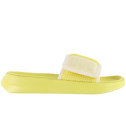UGG Bådesandaler - LA Light Slide - Gul/Hvid