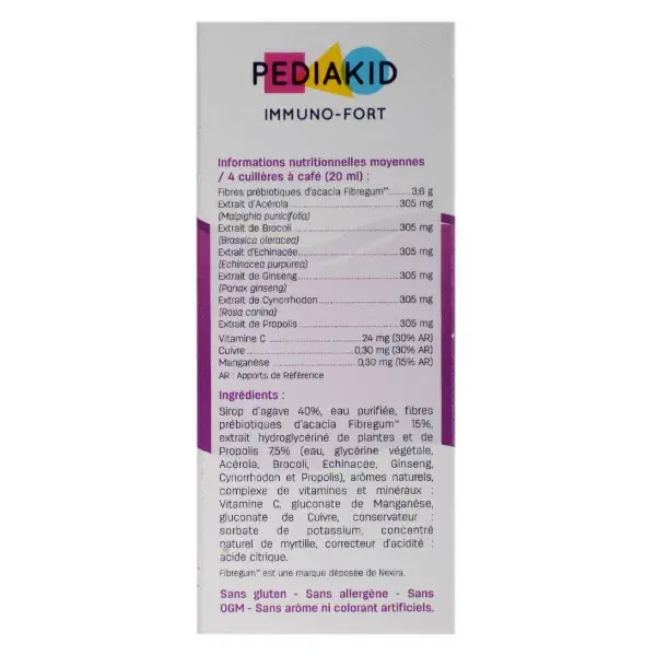 Pediakid Immuno-Fort 125ml