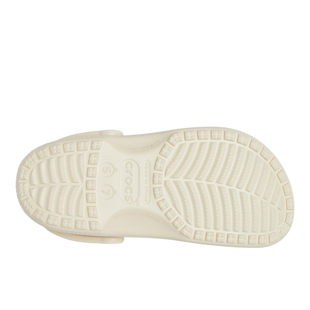 CROCS-Classic-m-Sabot d'eau - Talon plat - Autre Beige
