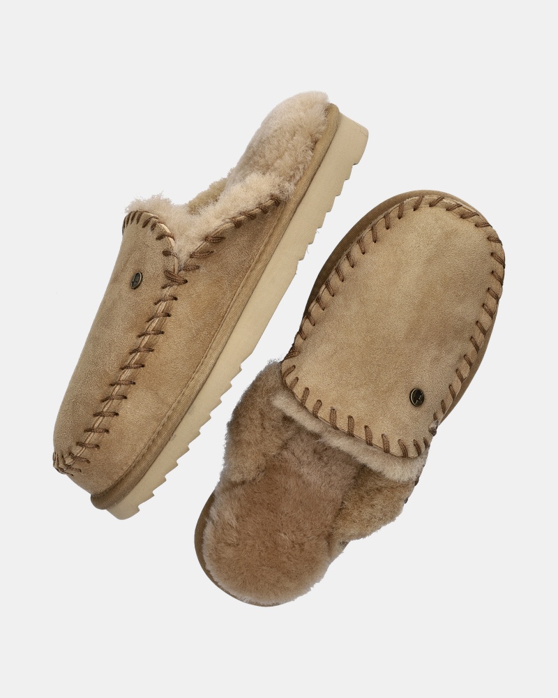 Warmbat Australia Mardie Pantoffels  - beige