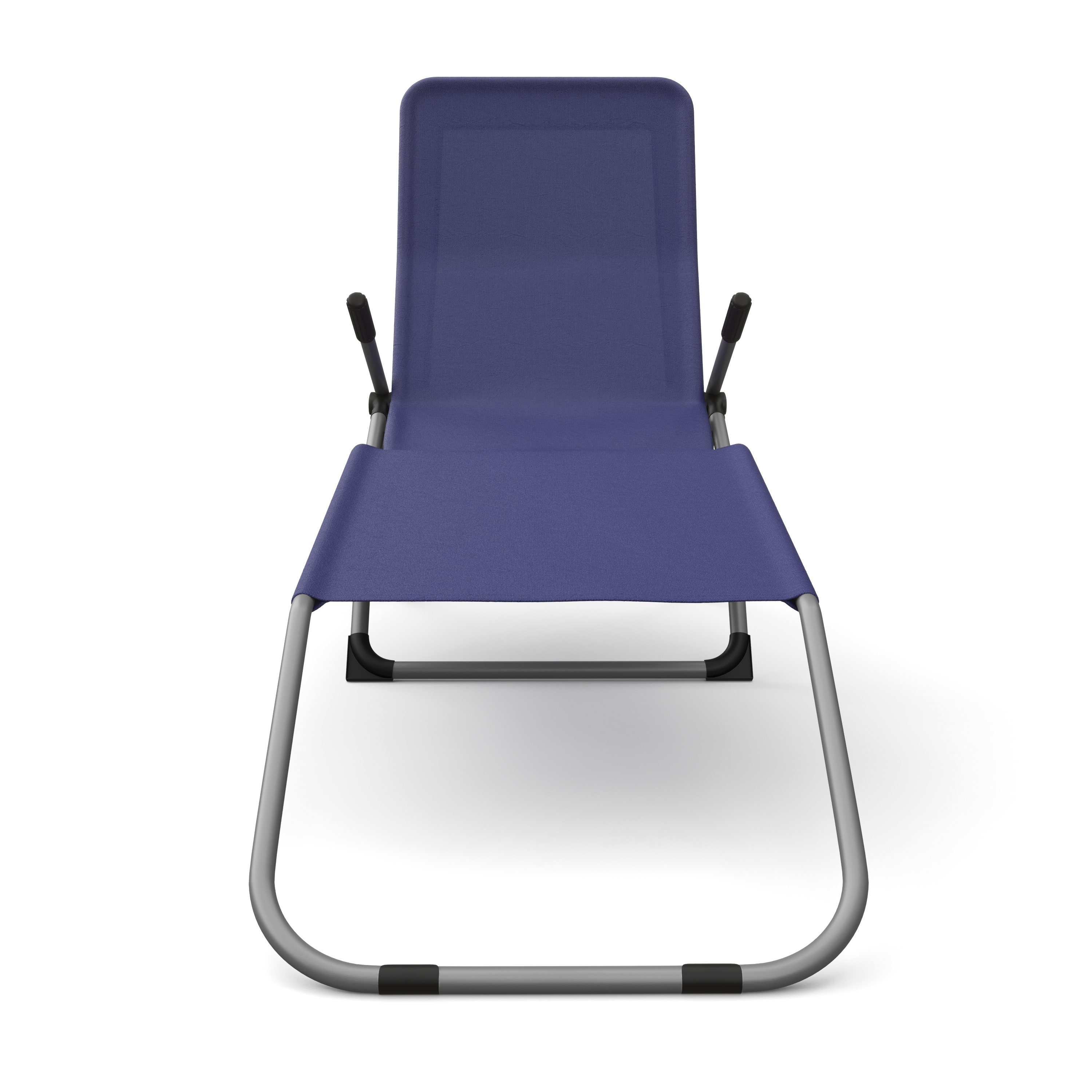 Liegestuhl blau 2er Set