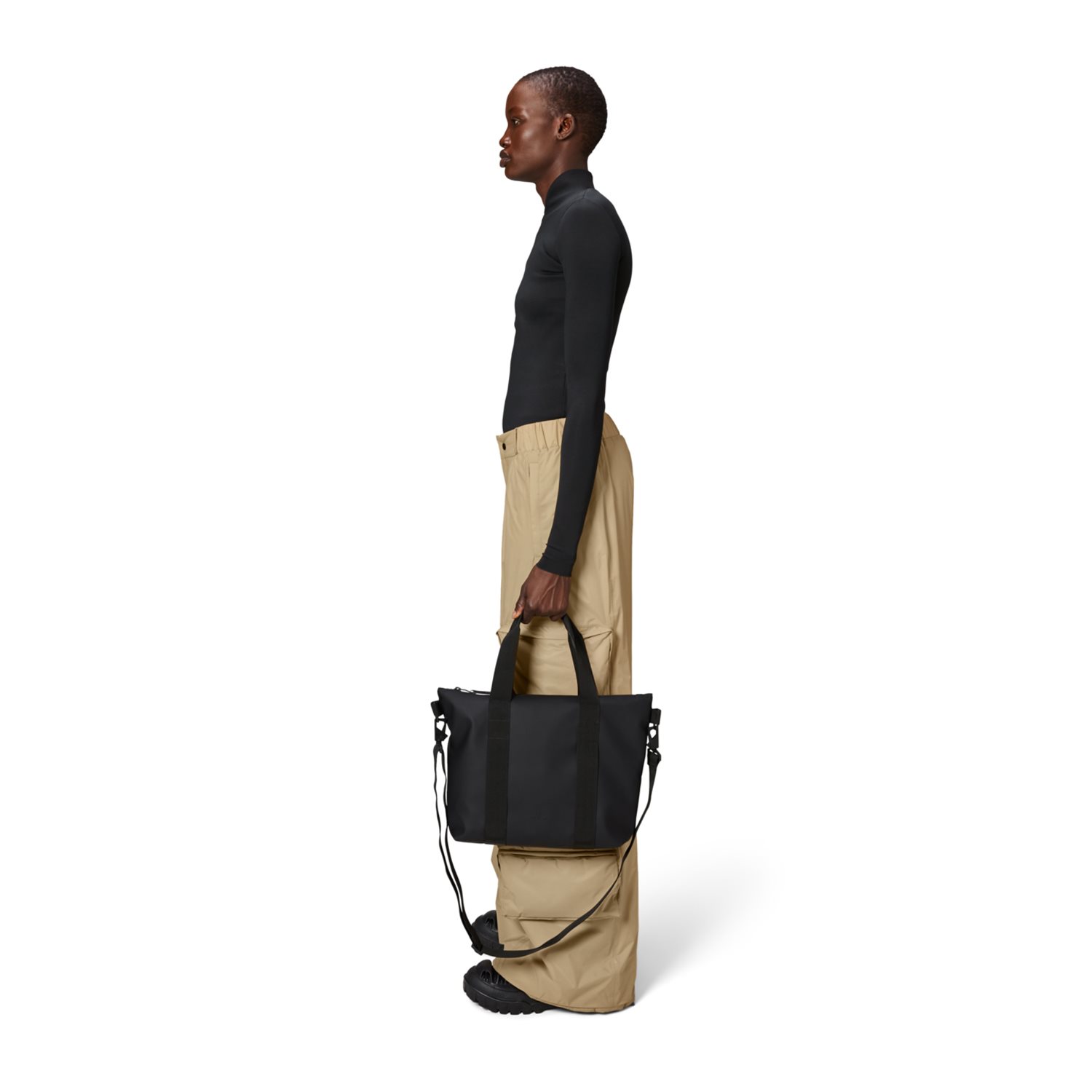 Rains Tote Bag Micro W3 black