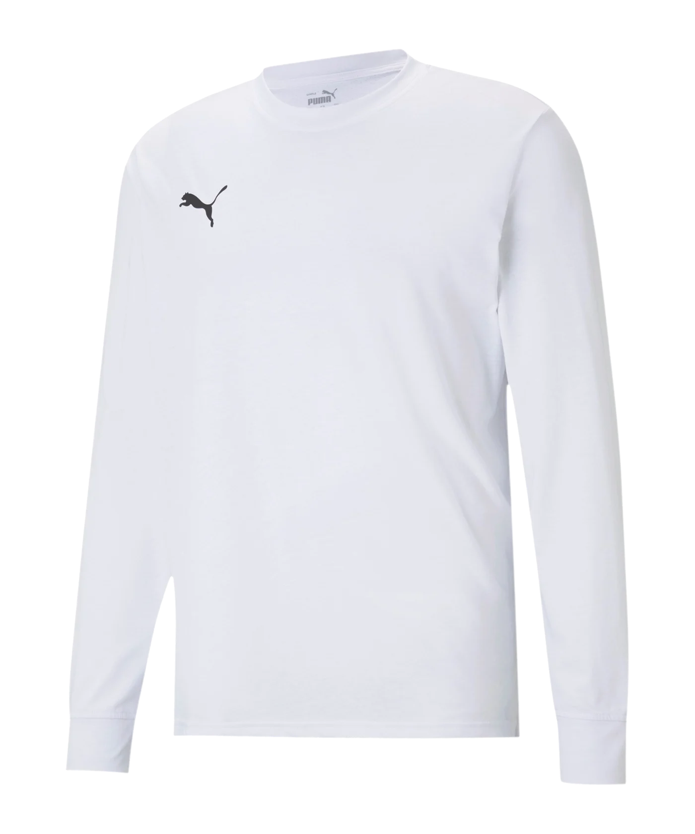PUMA Basketball Shooting Shirt langarm Weiss F02