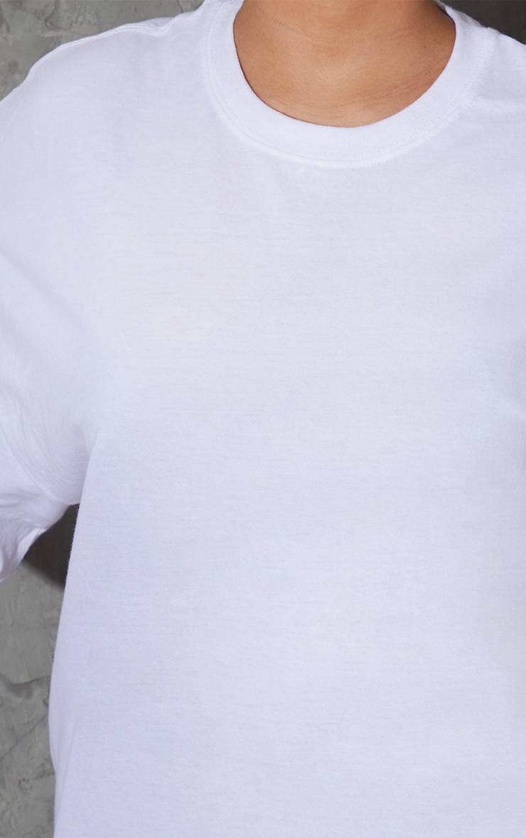 Blanc T-shirt Oversize Ultimate Grande Taille