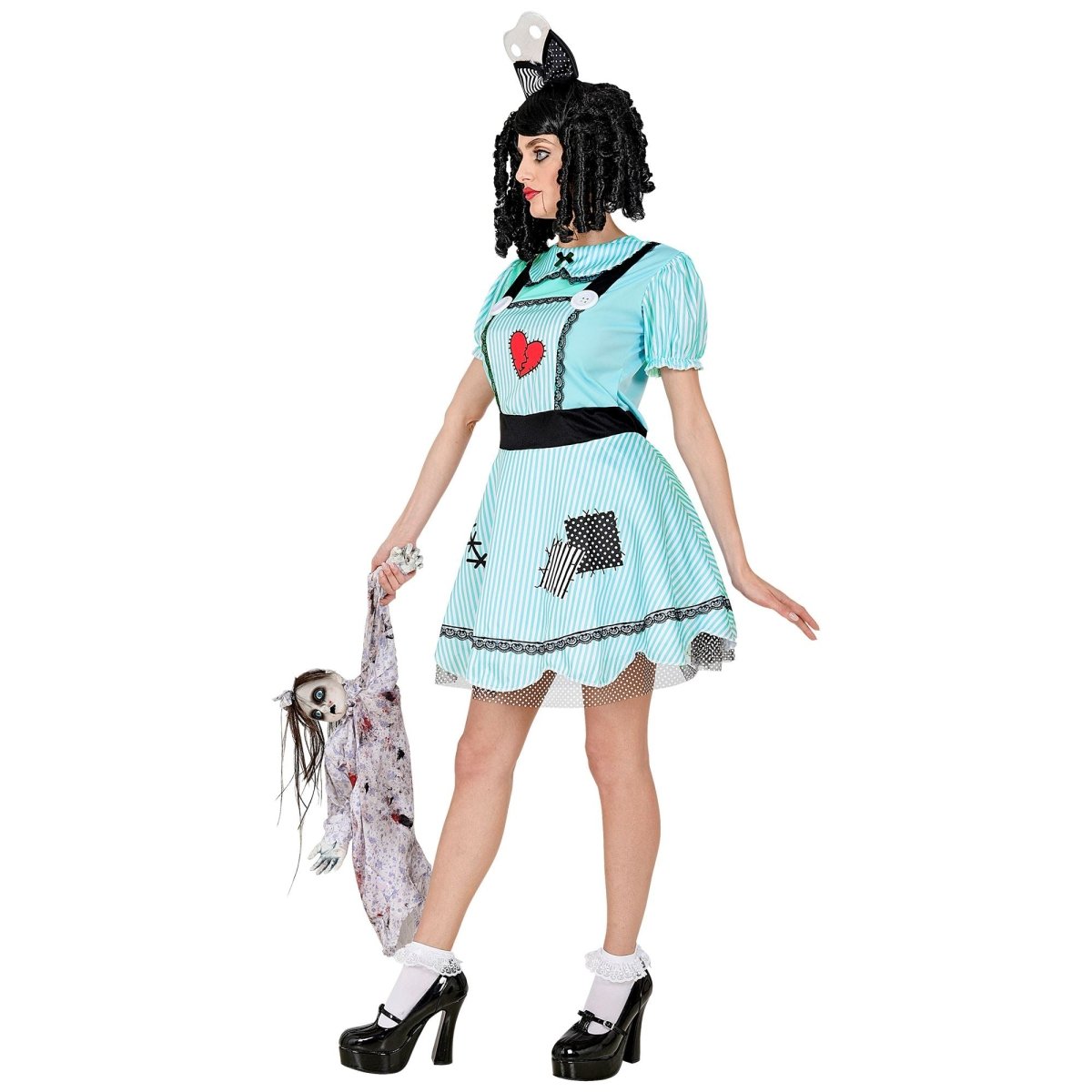 Halloween Jurk Blauw Dames Pop