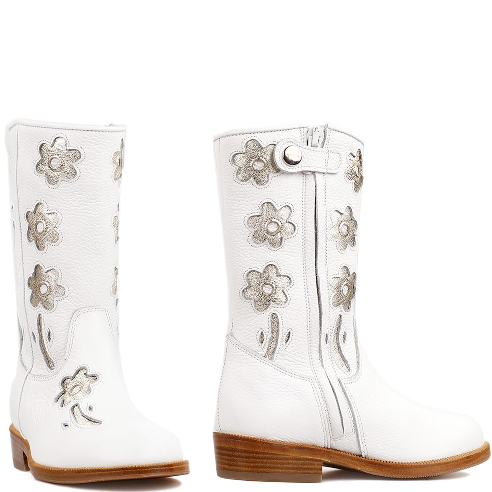 Zecchino d'Oro 5016 wit met bloemen