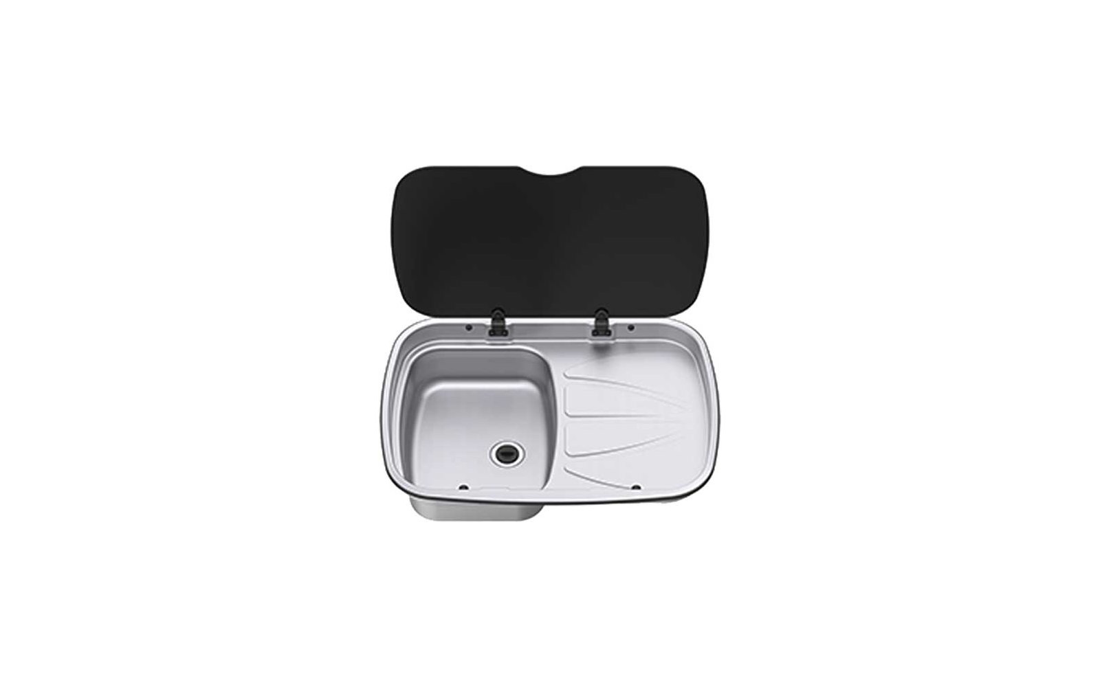 Thetford Argent Sink Spülbecken Links 9,6 Liter