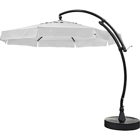 Easy Sun m. base 350 cm - Black Stel/Light Grey