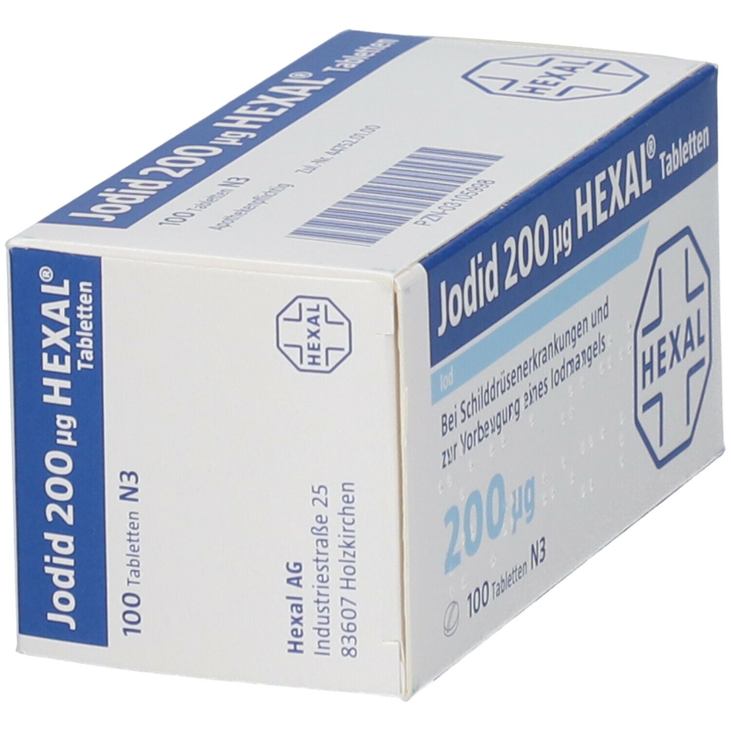Jodid 200 µg HEXAL®