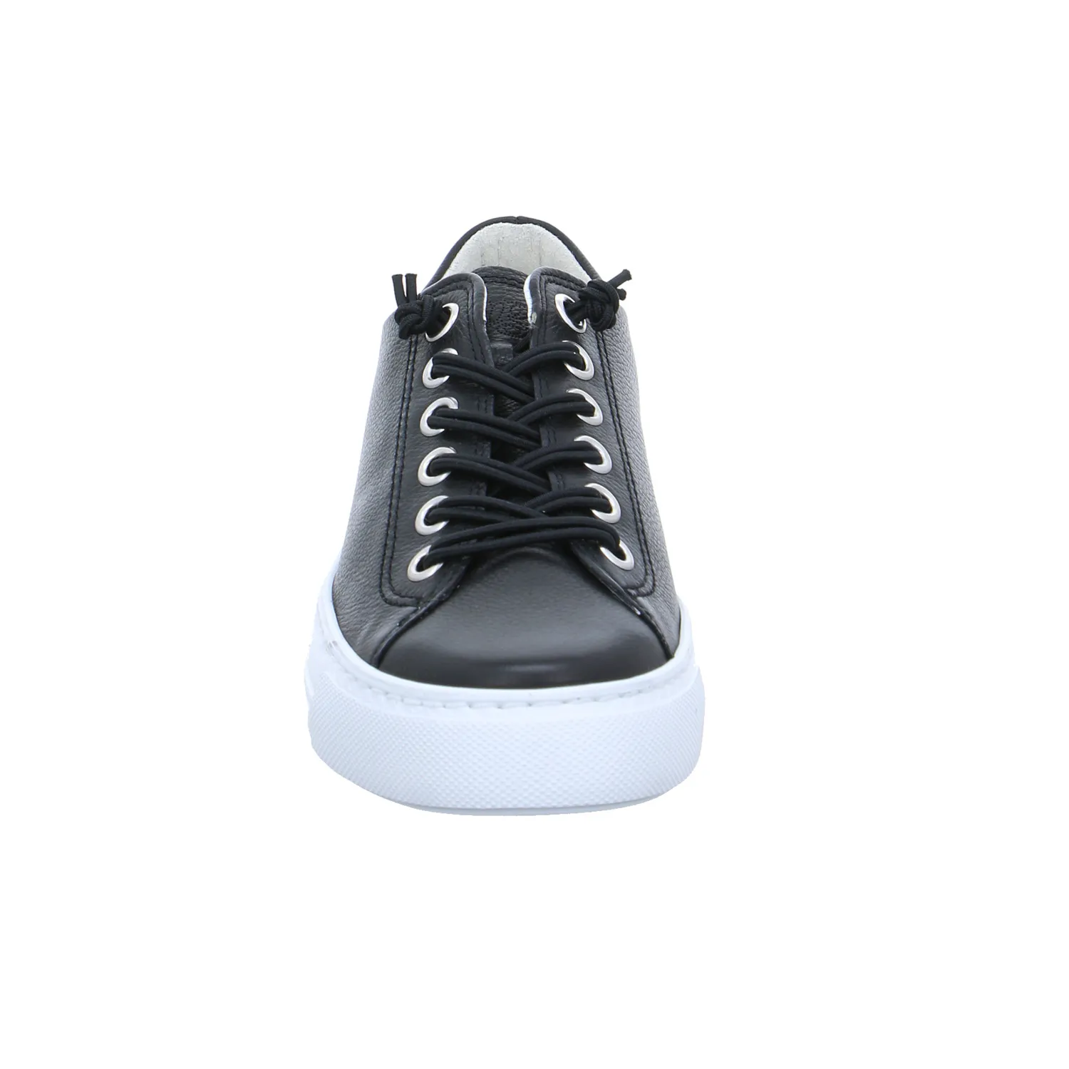 PAUL GREEN Sneaker Schwarz Leder  mit Wechselfussbett