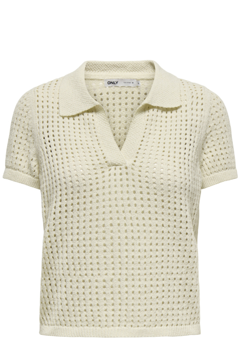 Only beige dames polo