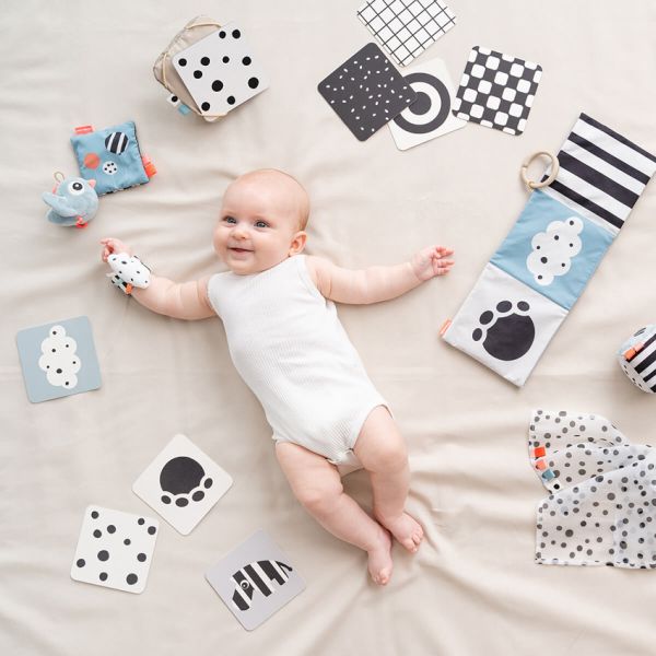 Done by Deer Baby Contrast Kaarten – 10-pack –  Multicolor