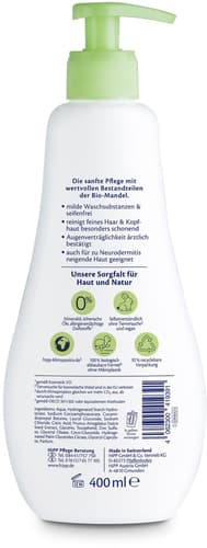 HiPP Babysanft Haut und Haar Waschgel Ab dem 1. Lebenstag
