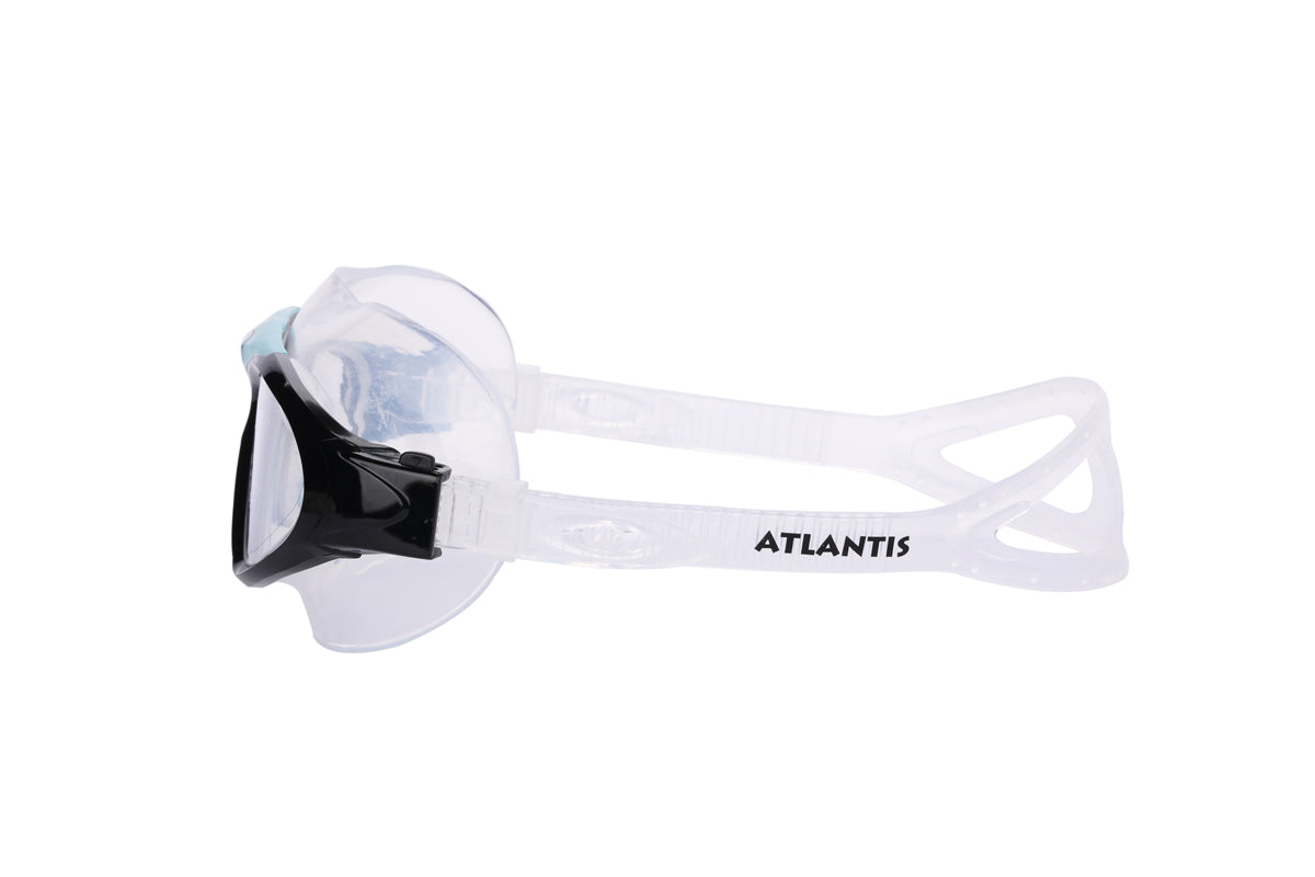 Atlantis Tetra Zwembril - Black/Turquoise