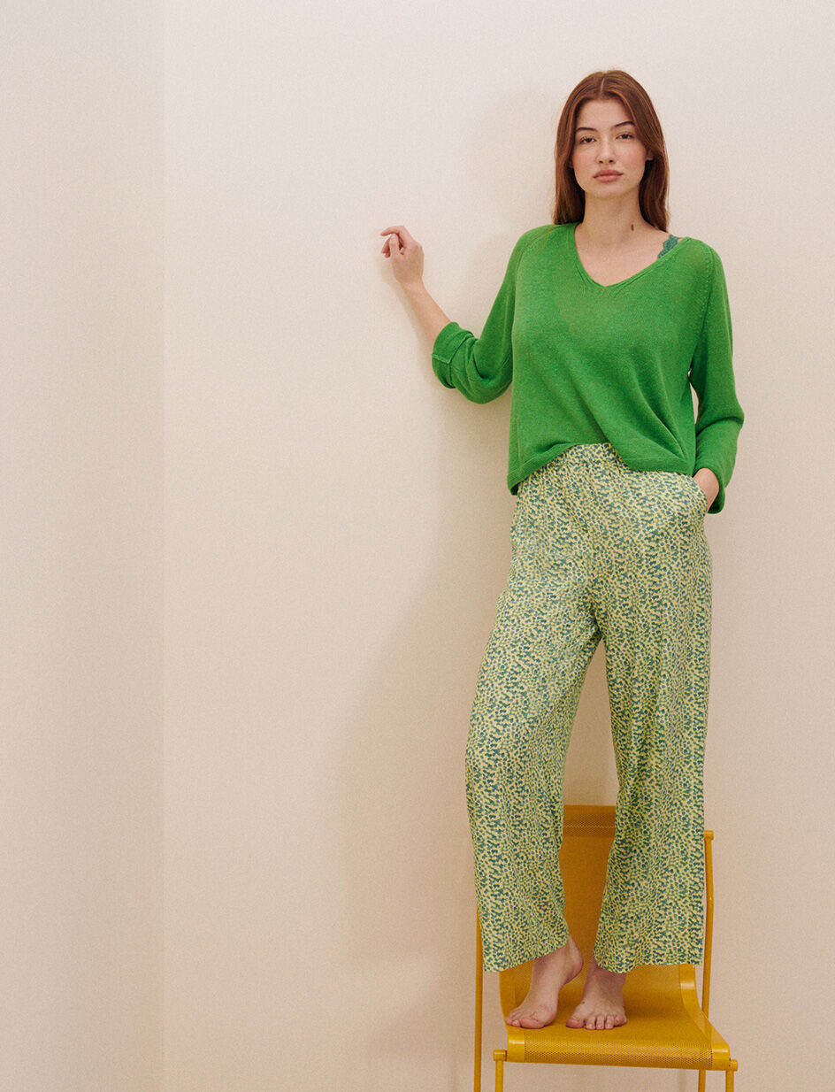Pantalon - confettis ivoire