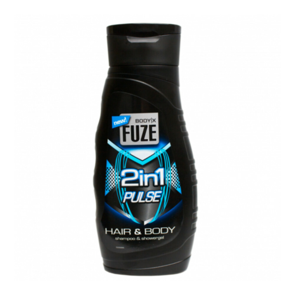 12x Body-X Fuze Douchegel Hair & Body Pulse300 ml