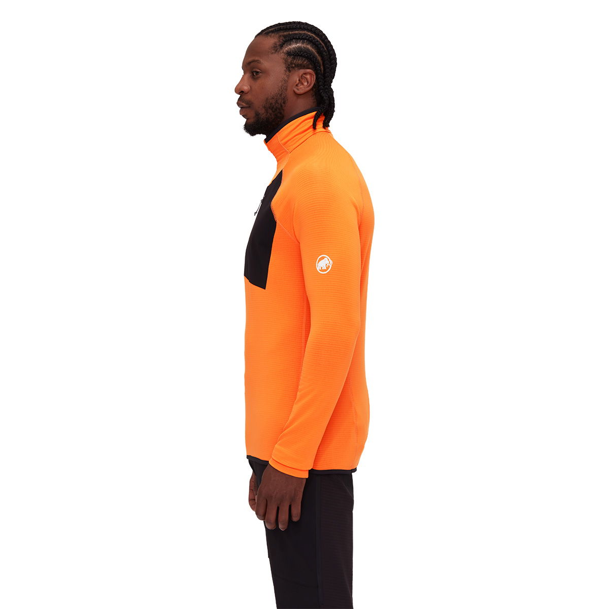 Mammut Aenergy Light Half Zip trøje, herre (Tangerine / Black)