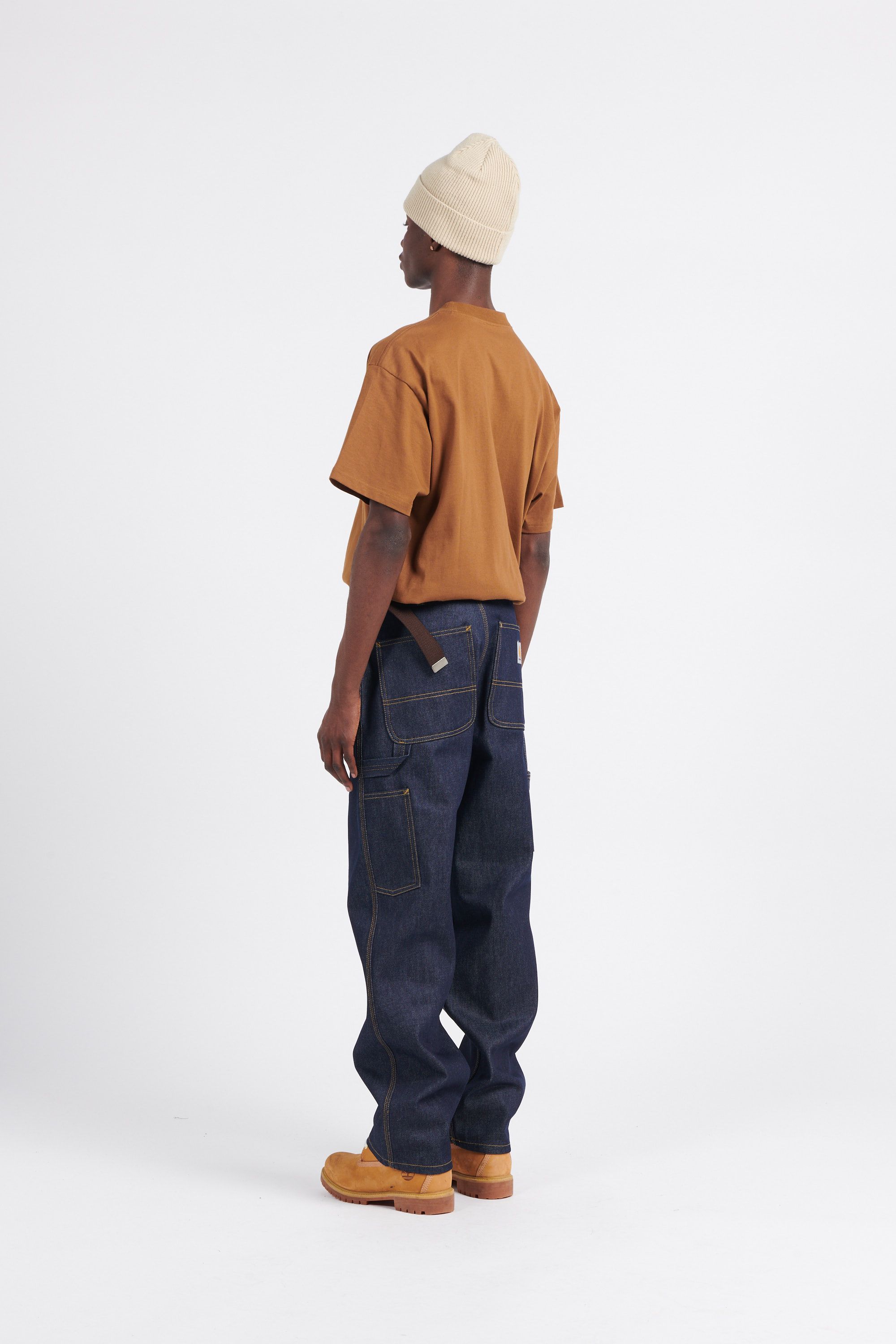 CARHARTT WIP T-shirt S/S Groundworks T-Shirt Marron