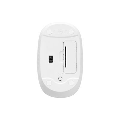 Logitech M196 - Souris sans fil - blanc cassé