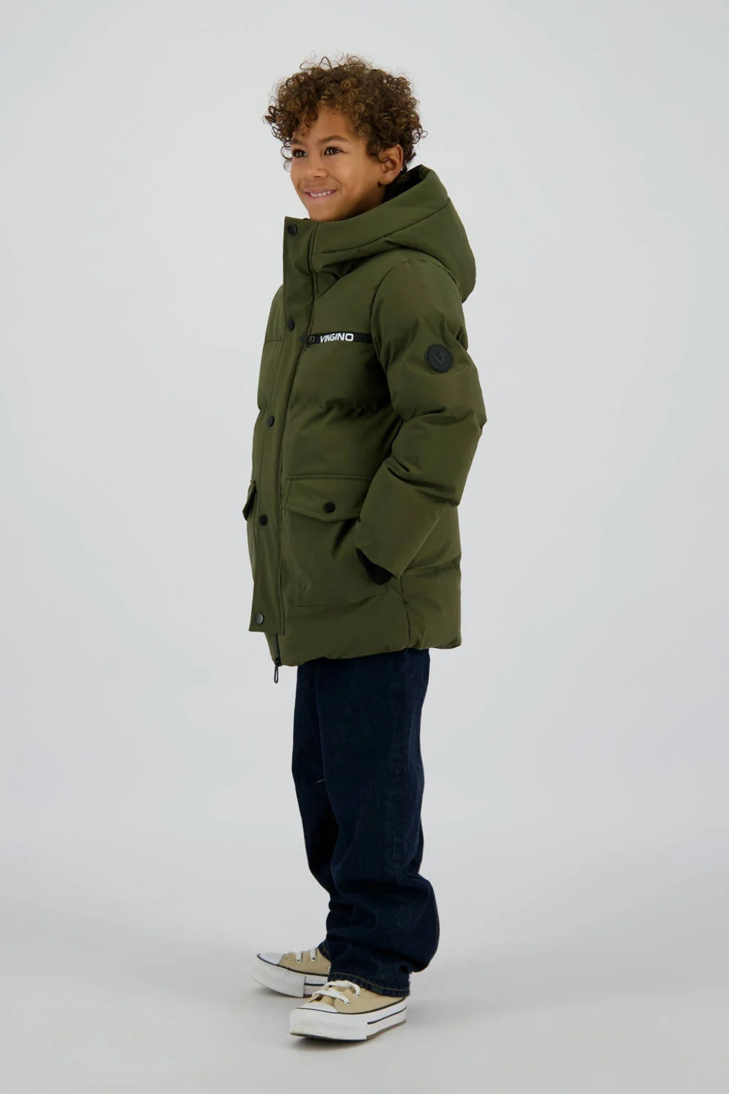 Vingino parka groen