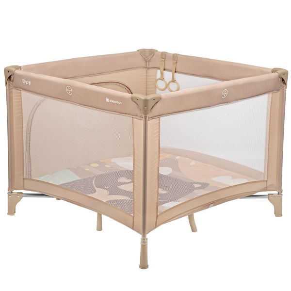 Parque infantil/cama viagem kikaboo Enjoy Playard/Travel Cot Beige
