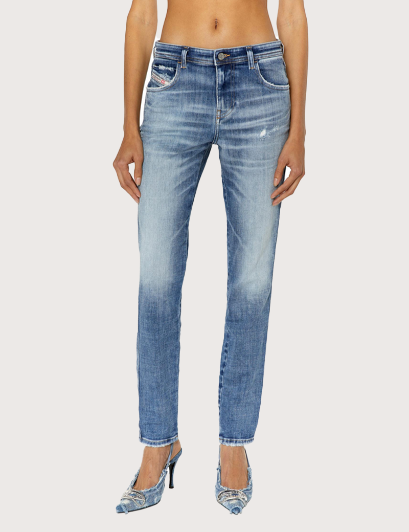 DIESEL JEAN FEMME SKINNY BABHILA 9E71 DENIM
