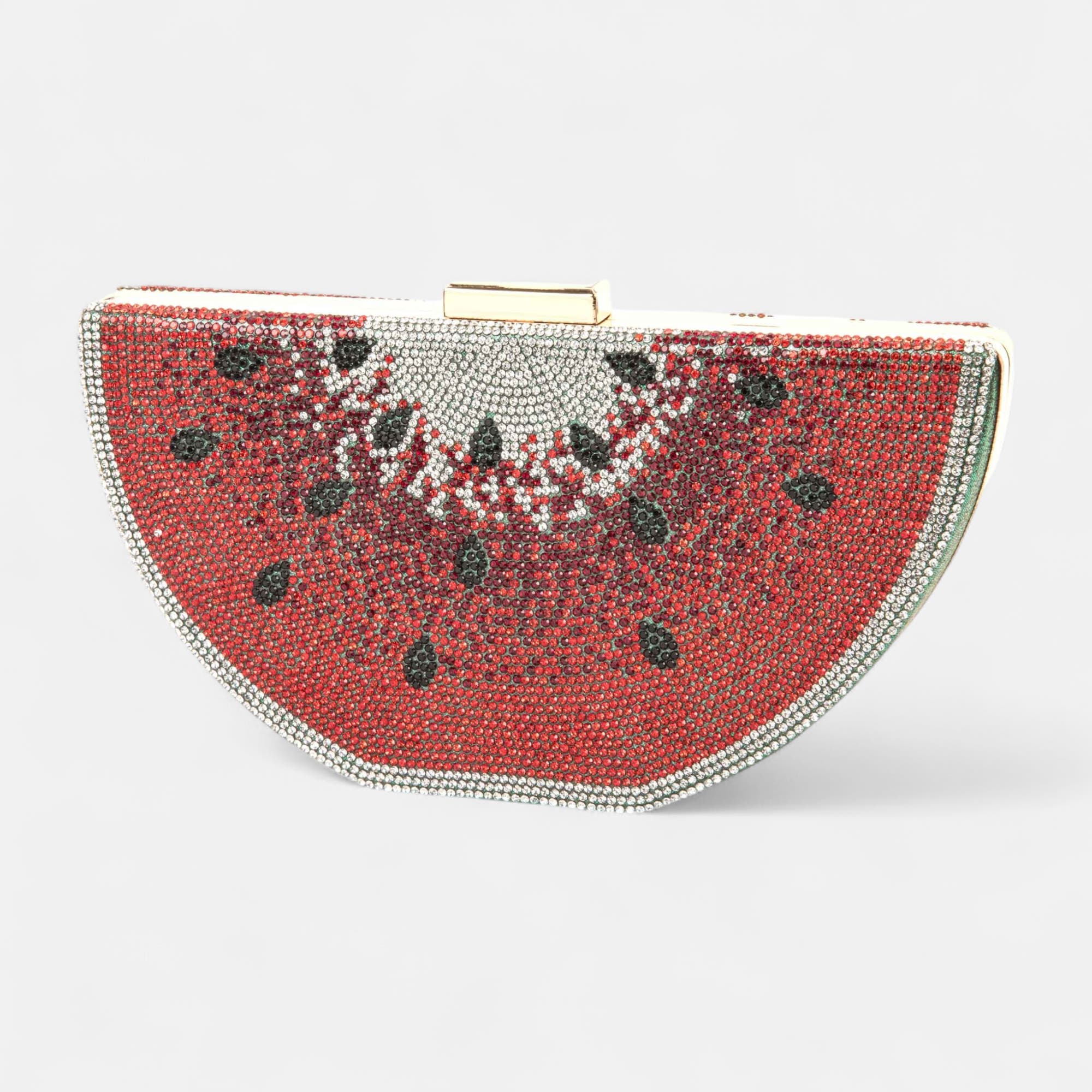 Sac bandoulière pastèque rouge