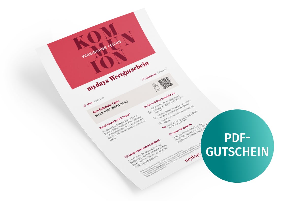 Flexibles Geschenk Kommunion