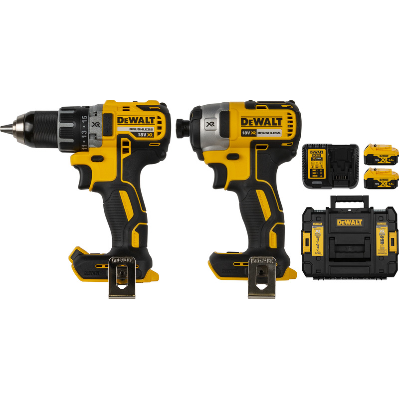 DeWALT XR DCK268P2T-QW combopack 18V 2x 5,0Ah Li-ion