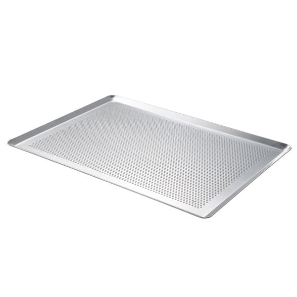 Plaque à pâtisserie micro-perforée professionnelle en aluminium 40 cm