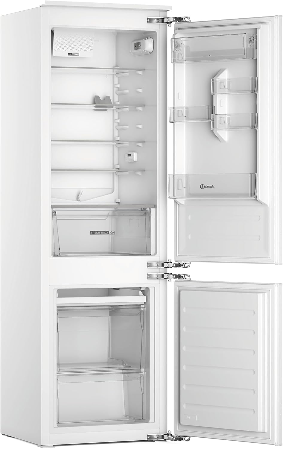 Bauknecht BKGIL 18F12 Einbau Kühl- Gefrierkombination/Less Frost/SETMO Festtürmontage/FreshBox+/ Dynamic Intelligence/ 2 Bottle Pillows