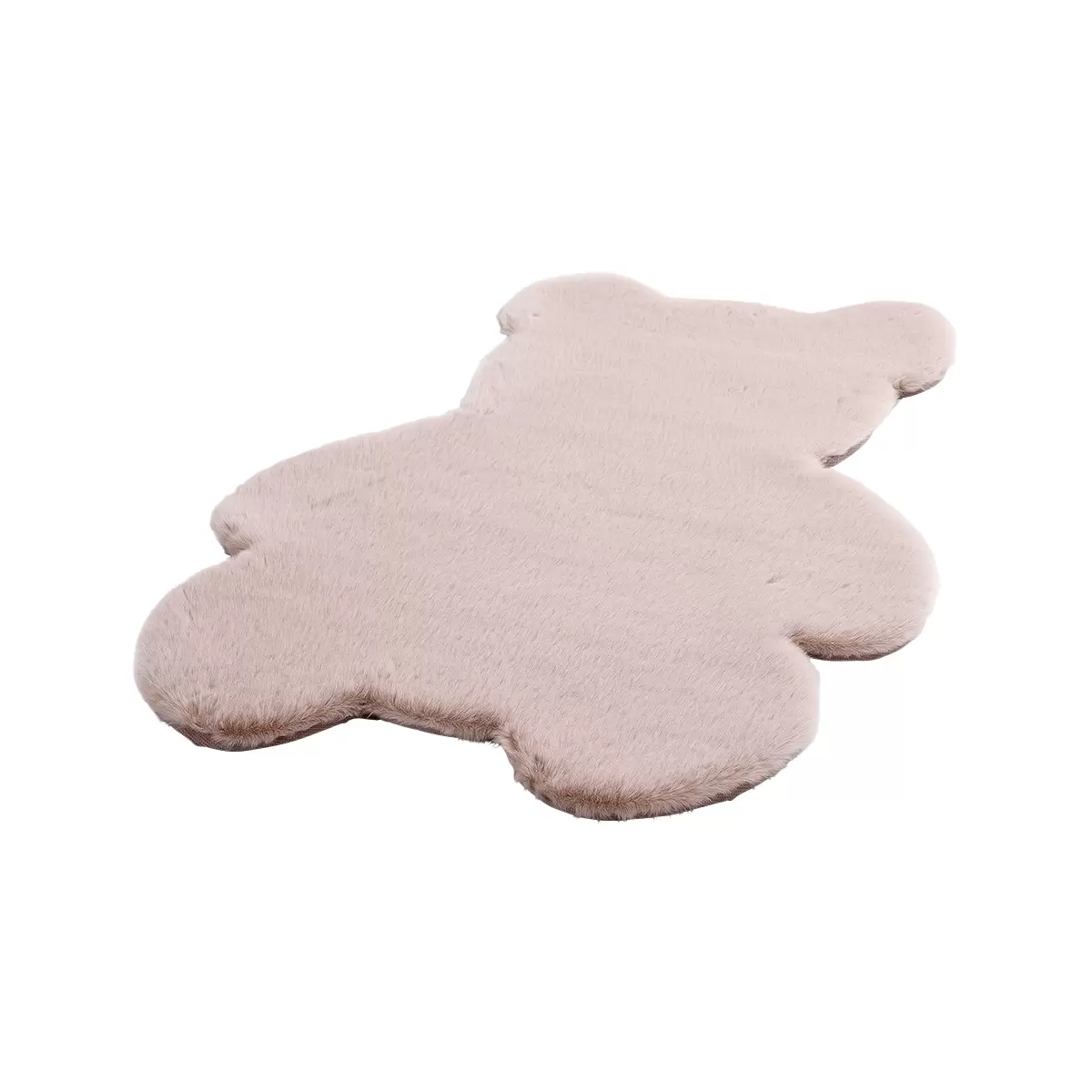 Kinderteppich getuftet Bunny Shape Rosa