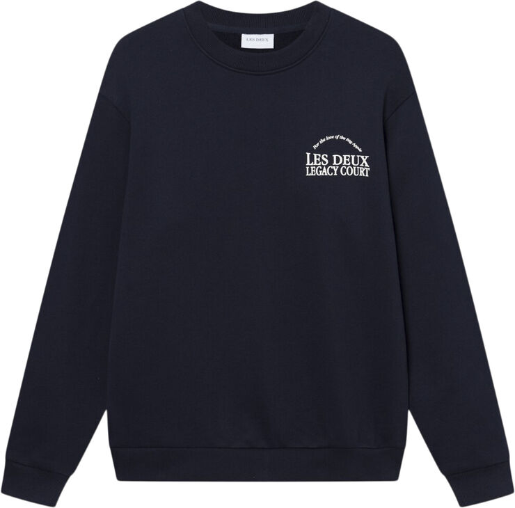 Les Deux Legacy Court Sweatshirt Navy