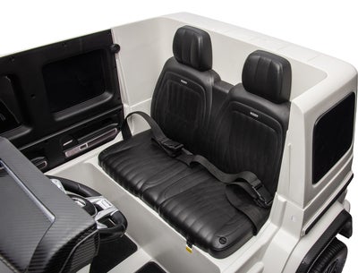 Mercedes Benz AMG G63 Elbil, Hvit