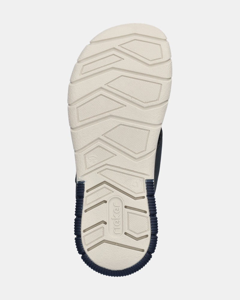 Rieker Slippers  - blauw