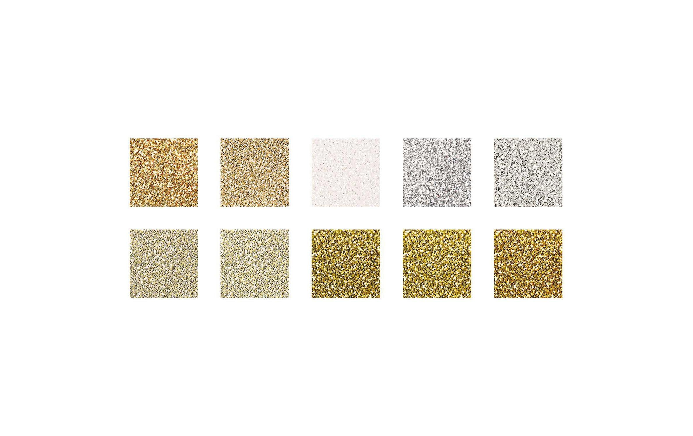 Glitzerpapier Paper Poetry Glamour Mix 10 BlattKreativ mit Rico Design