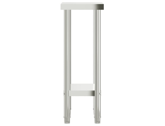VIDAXL - Mobilier de cuisine Table de travail de cuisine 55x30x85 cm acier inoxydable