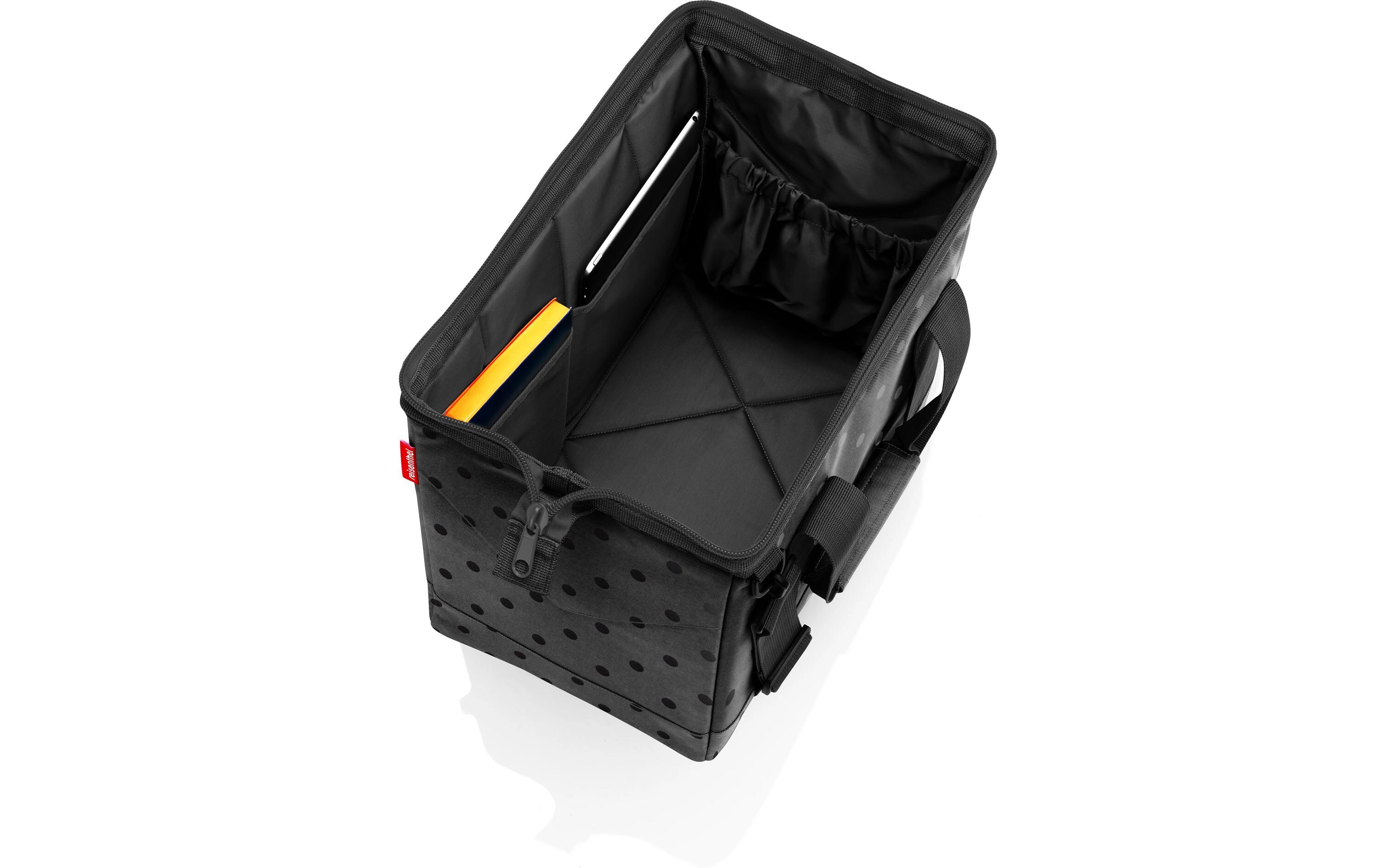 Umhängetasche Allrounder M Glossy Dots BlackSport- und Wochenendtasche