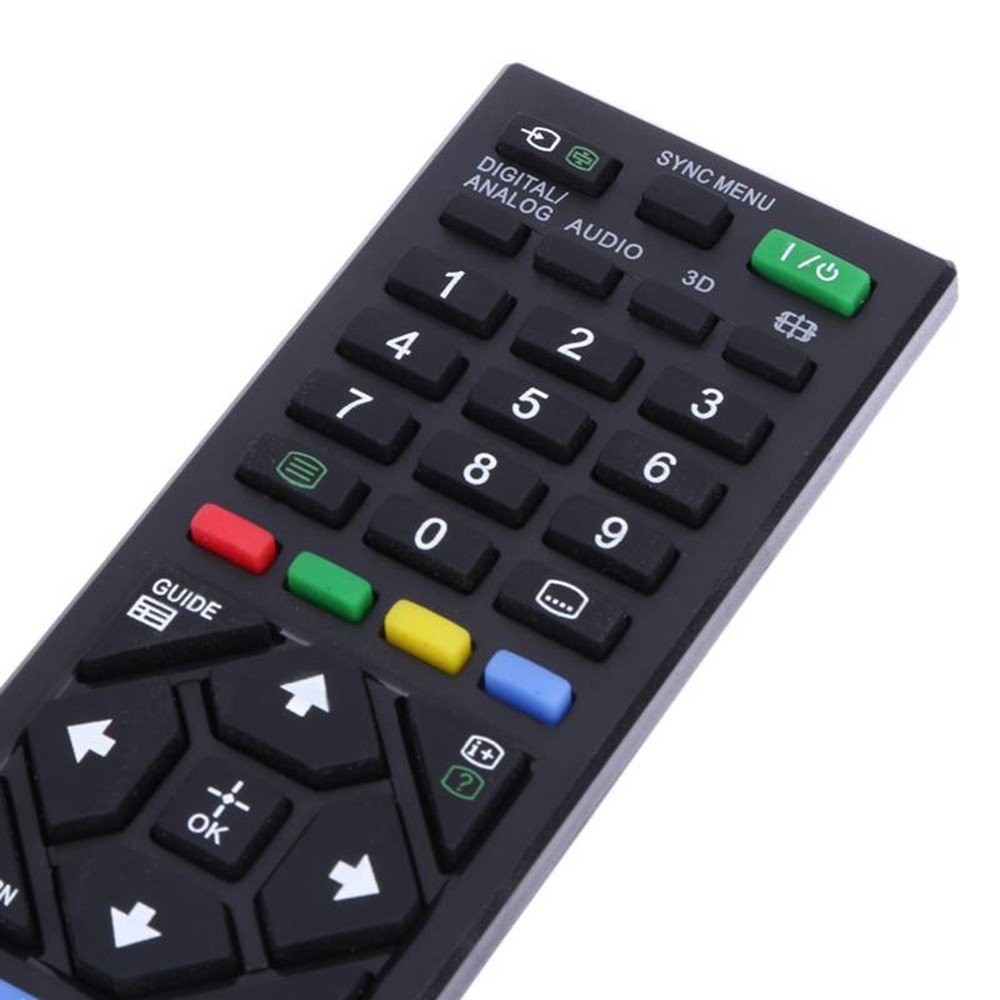 Universal Ersatz Fernbedienung mit 44 Tasten für Sony Smart TV Geräte (LCD / LED / 3D) - Schwarz