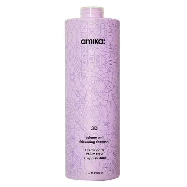 Shampoo Amika 3D para Volume e Espessamento 1000ml