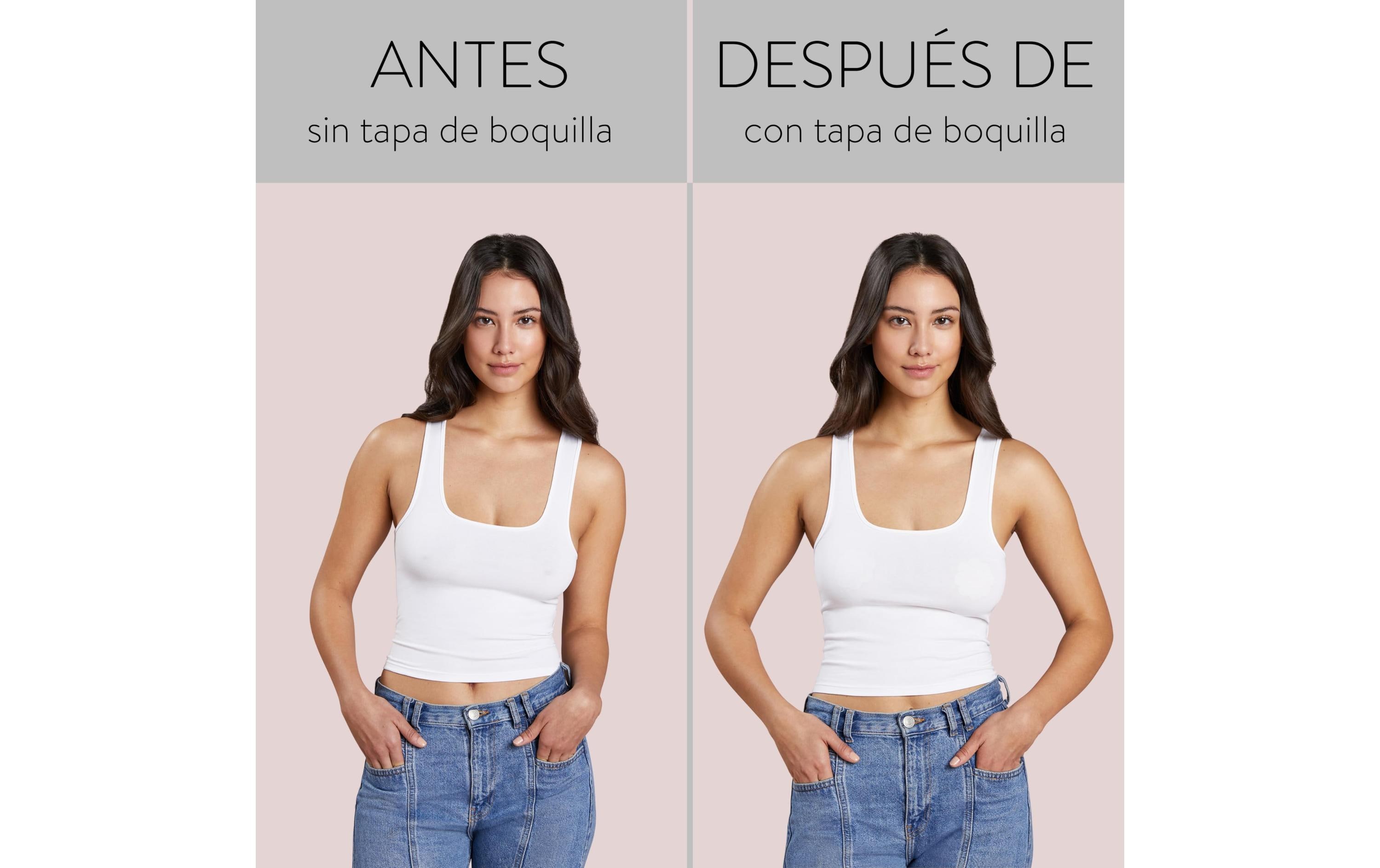 Satin Nippel Pads nude 2 StückUnsichtbarer Halt für jedes Outfit