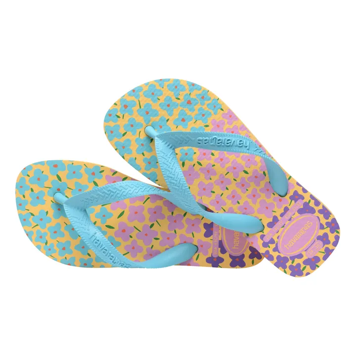 Havaianas Tongs Kids Flores  | Bleu