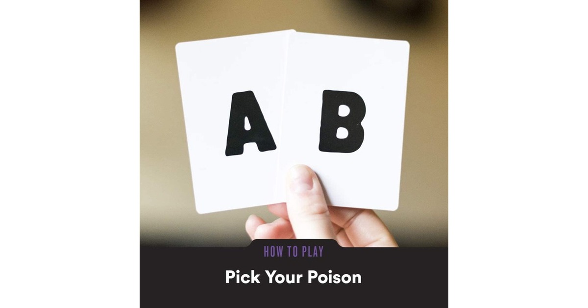 European Player NetworkPick Your Poison Partyspel  (Engels, 3 - 10 spelers, 20 - 30 minuten, Vanaf 10 jaar)