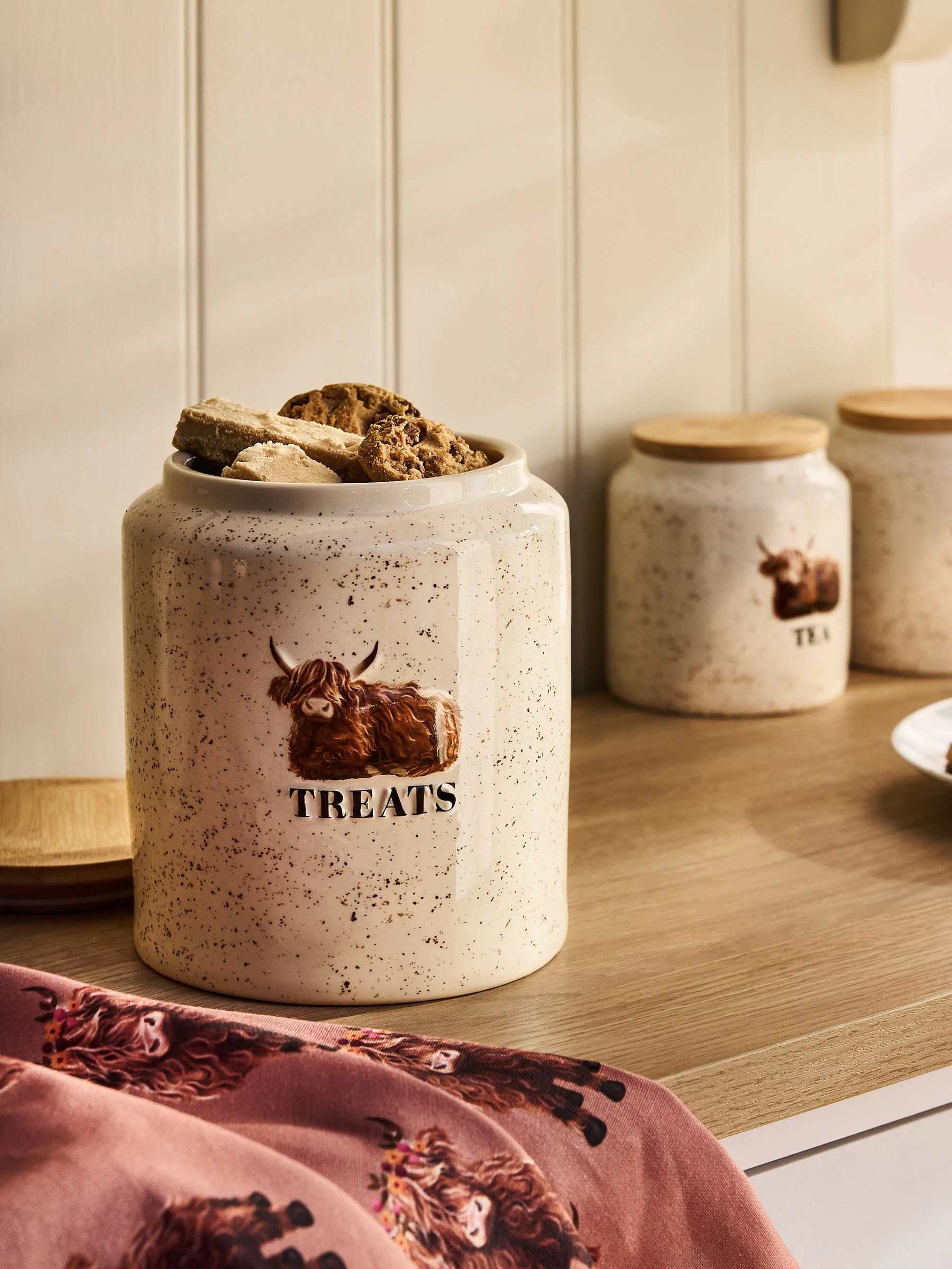 Hamish The Highland Cow Treat Jar