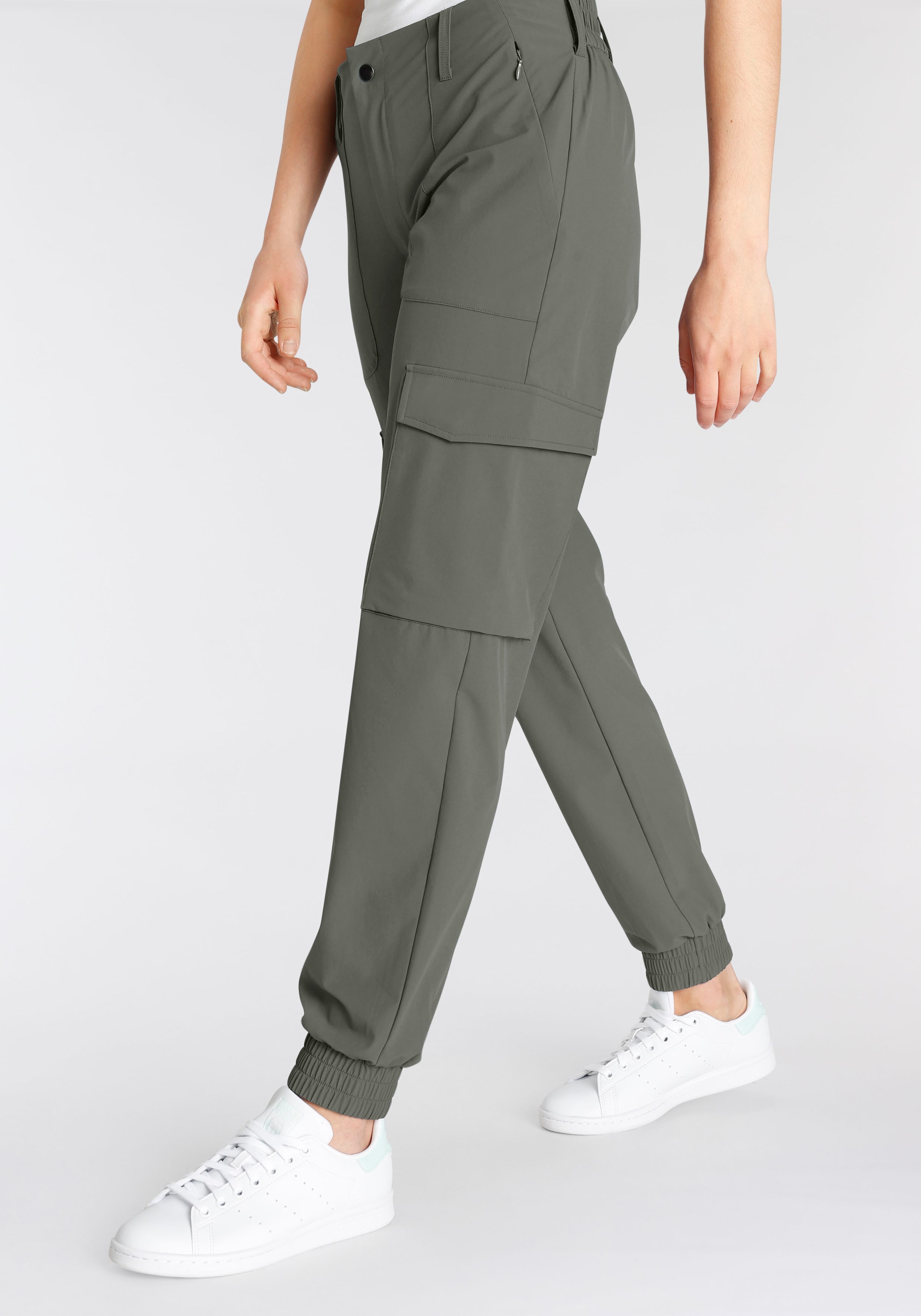 Vivance active Trekkinghose  sportlicher Cargo Jogger mit praktischen Taschen