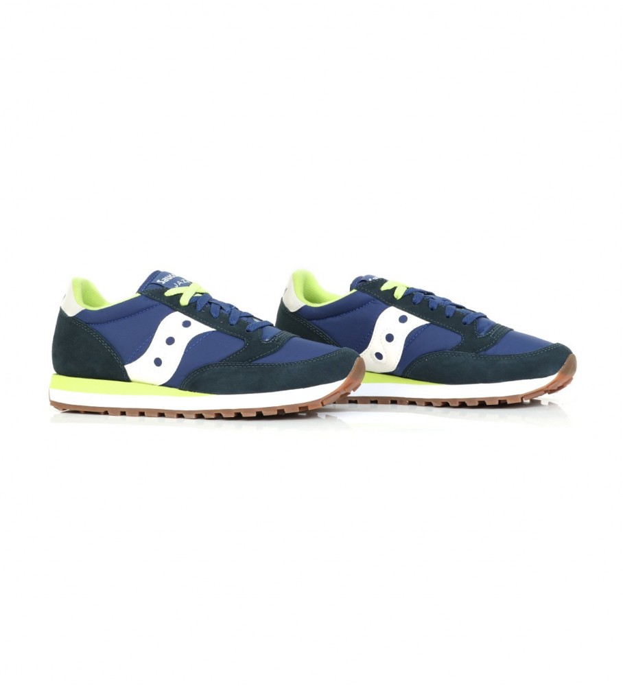 Tênis Saucony Jazz Original em couro, azul