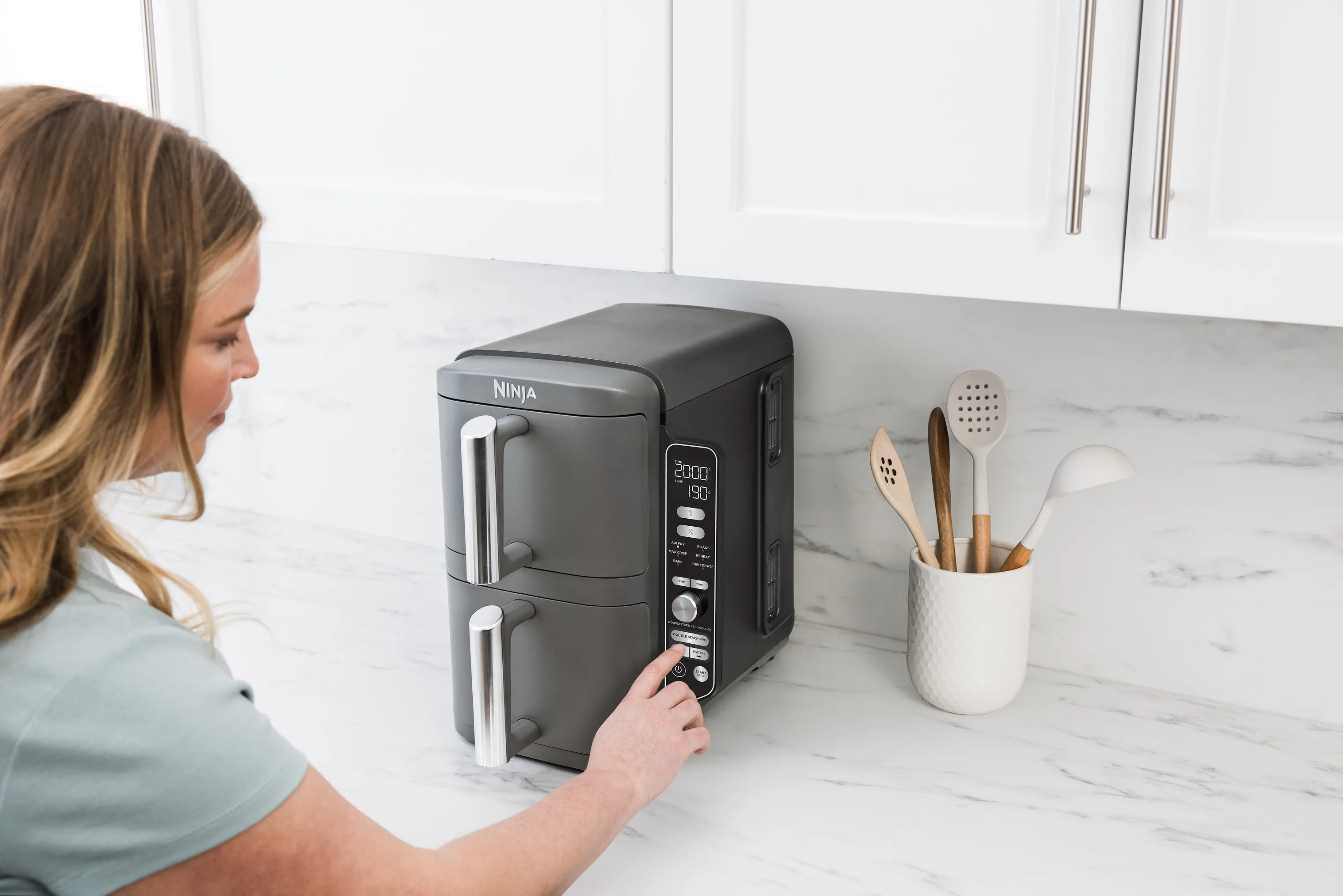 Ninja Double Stack XL 2-drawer Airfryer 100-SL400EU